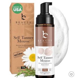 Beauty By Earth self tanning mousse 7.5 oz. Medium to dark
